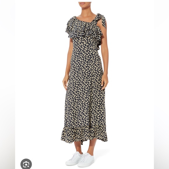 Ganni Ruffle Dress - Picture 2 of 6